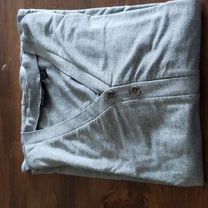 Susan Graver Tshirt Button Up Tunic. sz. XL